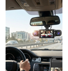 1080P Araç Kamerası Mobil Uygulama Bağlantılı G Sensörlü Güvenlik Sistemi