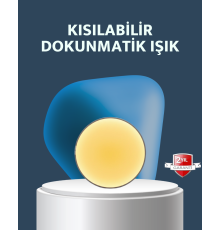 Hareket Sensörlü USB Şarjlı LED Gece Lambası Enerji Tasarruflu