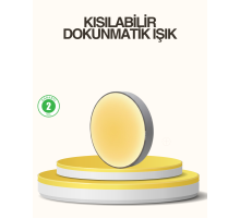 Hareket Algılayan LED Gece Lambası Mıknatıslı Duvar Montajlı
