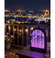 Şarjlı UV Sivrisinek Öldürücü Lamba Sessiz ve