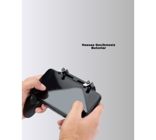 Mobil Oyunlar İçin Joystickli Ergonomik Gamepad Kontrol Cihazı