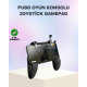 Joystickli ve Tetikleyicili PUBG Mobile Gamepad Oyun Kontrolcüsü