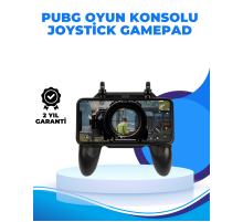 Joystickli ve Tetikleyicili PUBG Mobile Gamepad Oyun Kontrolcüsü