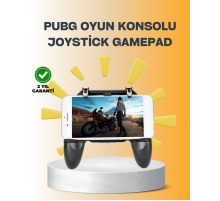 Joystick ve Parmak Tetikleyicili Mobil Oyun Gamepad Tutucu
