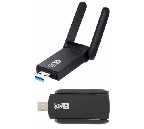 Mbps Wifi Alıcı Kablosuz Wifi Adaptörü Çift Band Çift Antenli