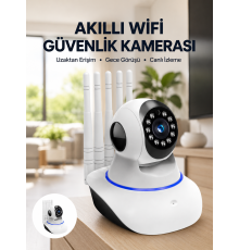 Güvenlik Kamerası Antenli Gece Görüşlü Sensörlü Harekete Duyarlı Yeni Nesil