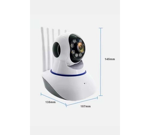Akıllı Gece Görüşlü Sensörlü Wifi Kamera Telefondan Takip Edilebilir
