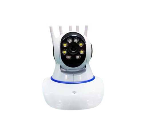 LED Aydınlatmalı 5 Antenli Motorlu 1080P Wifi Kamera Sensörlü
