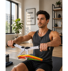 Evde Spor İçin Direnç Bantlı Üst Vücut Egzersiz Aleti