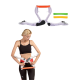 Taşınabilir Direnç Bantlı Ev Fitness Kol Güçlendirme Aleti