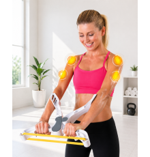 Taşınabilir Direnç Bantlı Ev Fitness Kol Güçlendirme Aleti