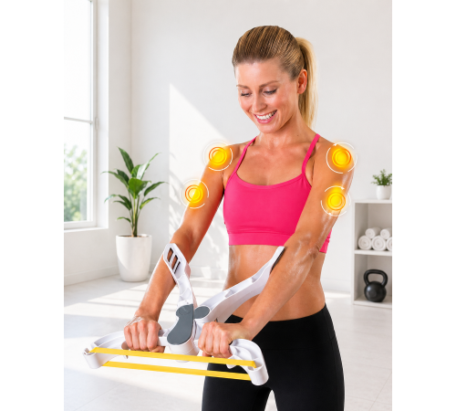 Direnç Bantlı Kol Göğüs Omuz Egzersiz Aleti Evde Fitness Seti