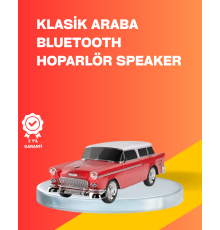 Taşınabilir Klasik Araç Tasarımlı Kablosuz Hoparlör