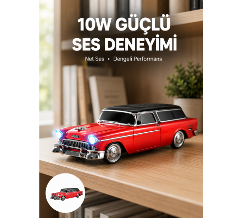 TWS Destekli FM Radyo ve USB Girişli Hoparlör