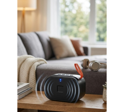 Taşınabilir Kablosuz Bluetooth Hoparlör USB TF Kart Destekli Ses Sistemi