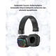 RGB Işıklı Katlanabilir Bluetooth 5.3 Kulak Üstü Kulaklık