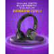 Bluetooth 5.3 Rainbow Işıklı Kulak Üstü Kablosuz Kulaklık