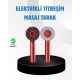 Elektrikli Titreşim Masaj Tarak Kırmızı Işık Terapi