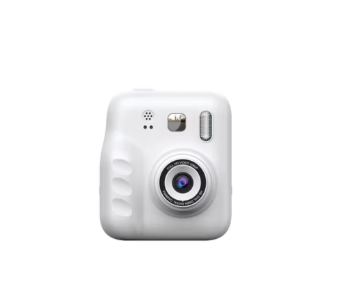 Mini Çocuk Fotoğraf Makinesi Baskı Özellikli Video Çekim 4 Kağıt Rulo Hediyeli