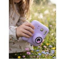 Mini Çocuk Kamerası Fotoğraf Video Çekim 4 Rulo Kağıt ve 5 Kalem Hediyeli