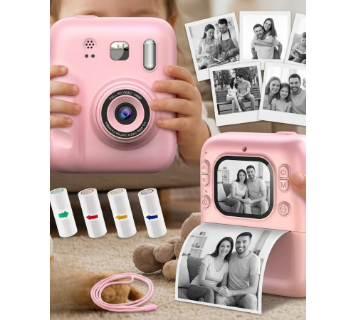Y300H PRİNTER KAMERA PEMBE