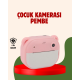Çocuklar İçin Şipşak Yazıcı Kamera 24MP HD Çift Lensli Termal Baskılı