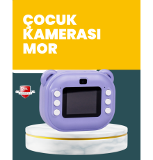 Çocuklar İçin Şipşak Baskı Kamera – 18 Efektli, Oyun ve Müzik Özellikli