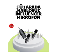 Çok Yönlü Mikrofon - Net Ses, Uzun Pil