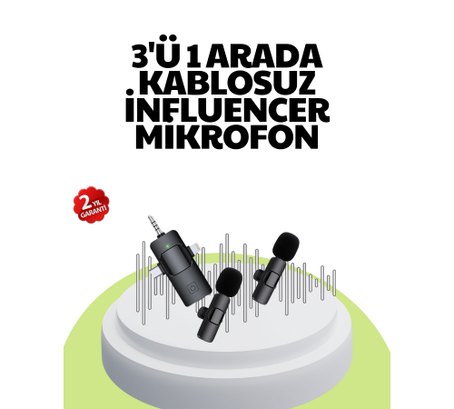 Çok Yönlü Mikrofon - Net Ses, Uzun Pil