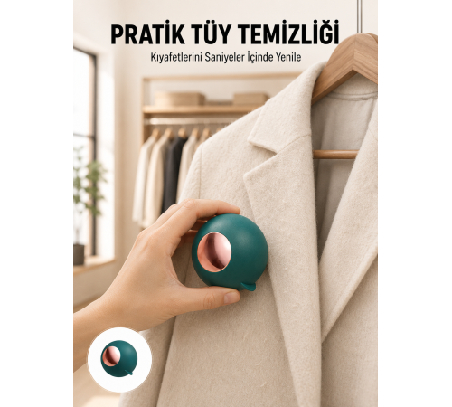 Elbise Tiftik Çıkarıcı Top – Yeniden Kullanılabilir ve Yıkanabilir