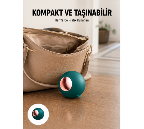 Kompakt ve Taşınabilir Tüy Temizleme Topu – Su ile Kolay Temizlik