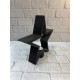 Yıldız Mumluk Siyah Modern Salon ve Raf Dekoru