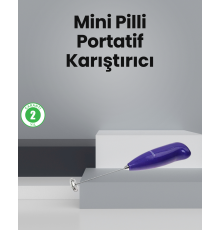 Mutfak İçin Mini El Mikseri – Kahve, Süt, Krema ve Sos Karıştırıcı