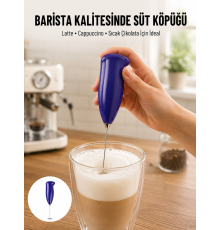 Portatif Kahve Köpürtücü – Latte, Cappuccino, Milkshake ve Puding Yapıcı