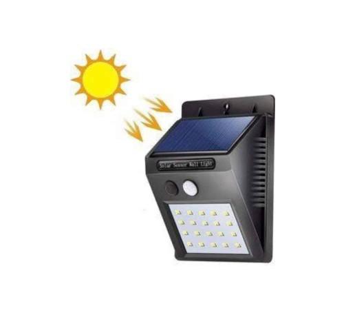 Bahçe Aydınlatması Güneş Enerjili Led Işık Lamba Sensörlü Dekoratif