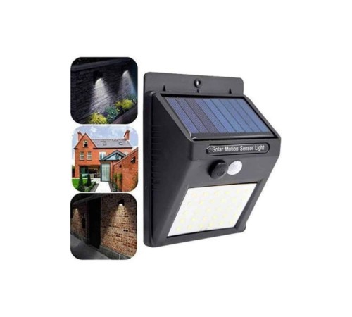 Bahçe Aydınlatması Güneş Enerjili Led Işık Lamba Sensörlü Dekoratif