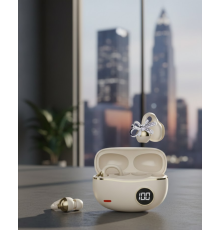 Handsfree Kablosuz Bluetooth Kulaklık Kristal Net Ses 2 Kurdele Küpe Hediyeli