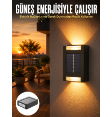 Dekorasyon Aplik Işık Güneş Enerjili Aydınlatma Dekoratif Aydınlatma Yeni Nesil