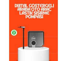 150 PSI Yüksek Basınç Kapasiteli Kablosuz Lastik Pompası