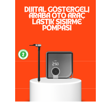 150 PSI Yüksek Basınç Kapasiteli Kablosuz Lastik Pompası
