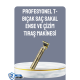 LCD Ekranlı Şarjlı Tıraş Makinesi Erkek Saç Sakal Kesme