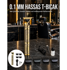 Daling Profesyonel Tıraş Makinesi Islak ve Kuru Kullanım Yeni Nesil