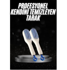 Kendi kendini Temizleyebilen Hijyenik Saç Fırçası Anti-Statik Teknolojisi