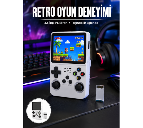Retro El Konsolu – Gelişmiş Donanım ve Özelleştirilebilir Yazılım Yapısı Yeni Nesil