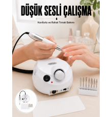 Akrilik ve Jel Tırnaklar İçin Profesyonel Tırnak Frezesi Yeni Nesil