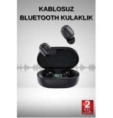 TWS Bluetooth Kulaklık Kulak İçi Kablosuz Dijital Göstergeli Çağrı Cevaplayabilen