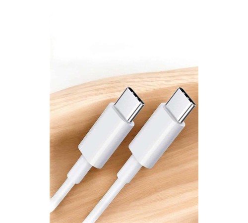 İOS Uyumlu Type-C Girişli Hızlı Şarj 15/15 Pro Max Adaptör ve Kablosu