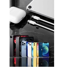 Iphone Uyumlu İOS Uyumlu Lightning Hızlı Şarj Tye C Lightning Şarj Kablosu