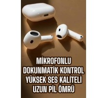 4.Nesil Kaliteli TWS Android ve İOS Uyumlu Mikrofonlu Kulaklık