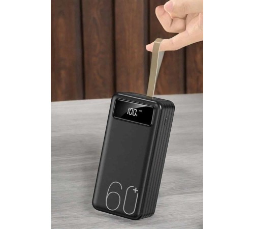 Powerbank 60.000 MAH Dijital Göstergeli 4 Portlu Taşınabilir
